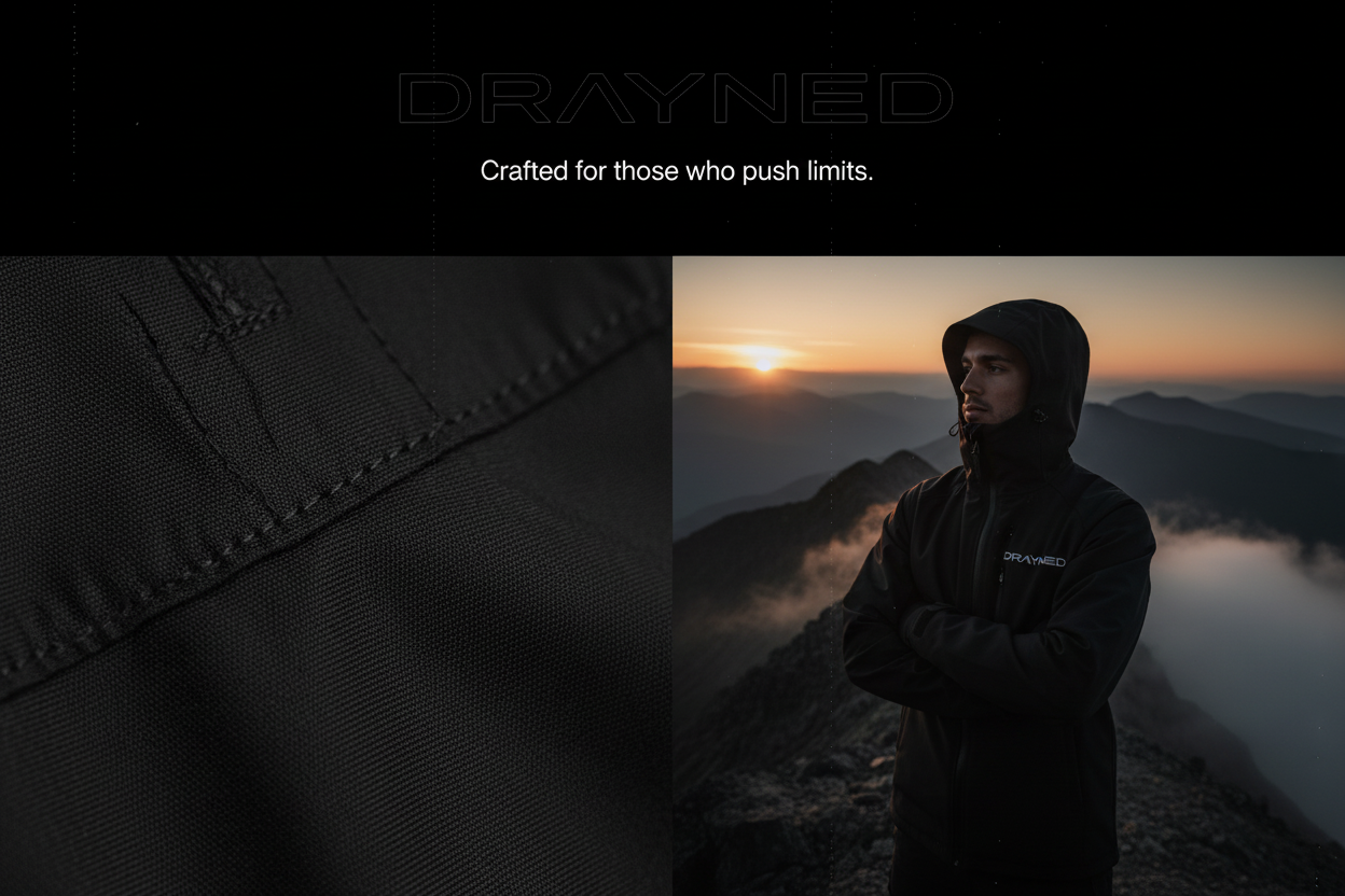 DRAYNED Logo auf Jacke