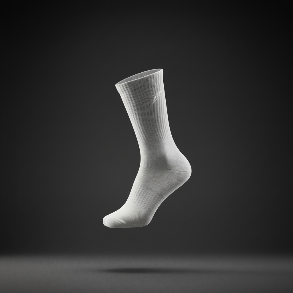 Socke Weiß